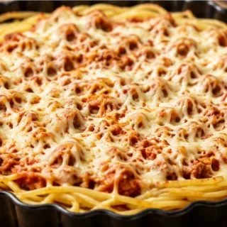 Ultimate Spaghetti Pie: Comfort Food Dream! Spaghetti pie: bake this ultimate comfort food casserole with layers of spaghetti, creamy ricotta, and savory meat s