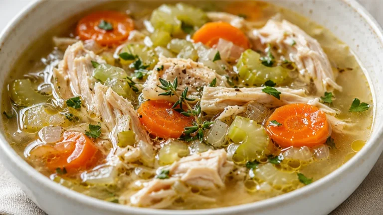 Cozy Turkey Soup