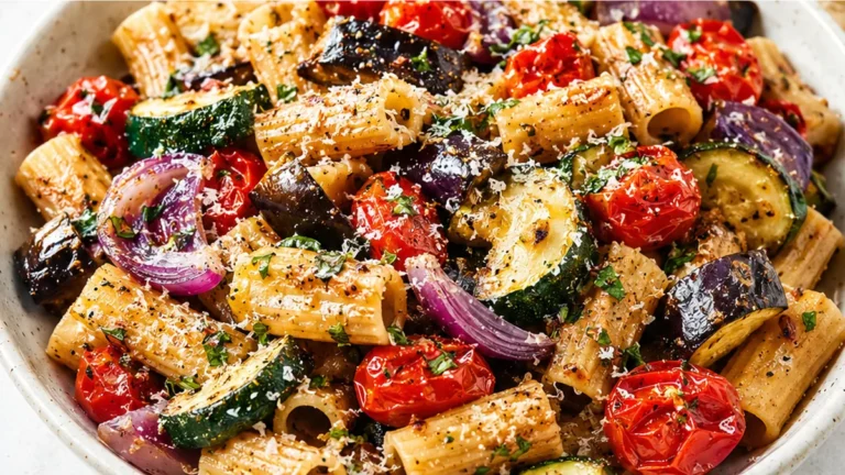 Ultimate Roasted Veggie Pasta That Will Blow Your Mind!