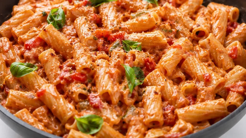 Creamy Vodka Pasta with Fresh Tomatoes Your New Weeknight Obsession! Vodka pasta: Whip up this easy, creamy, and flavorful dish with fresh tomatoes in under 30