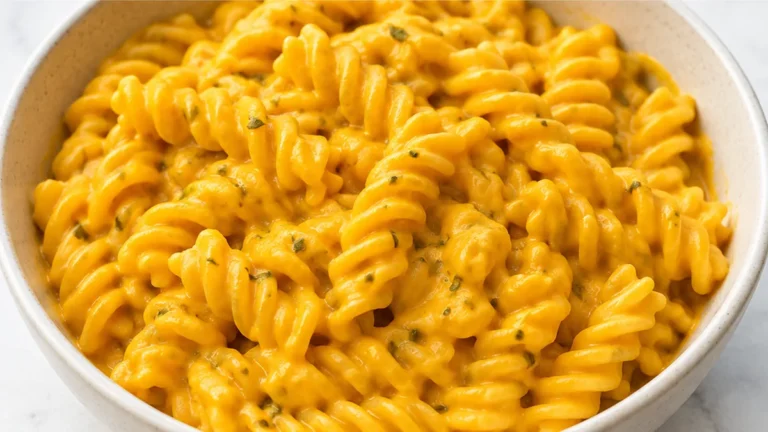 Creamy Carrot Pasta Sauce