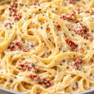 Creamy Sun Dried Tomato Pasta in One Pot!