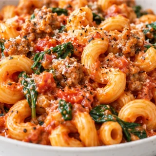 Creamy Tomato Sausage Pasta