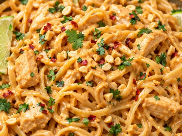Peanut Noodles with Chicken