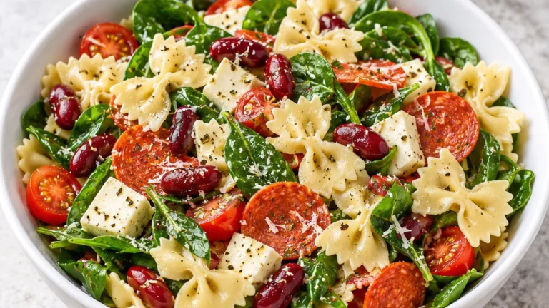 Easy Pepperoni Pasta Salad