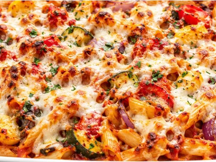 Roasted Veggie Baked Penne