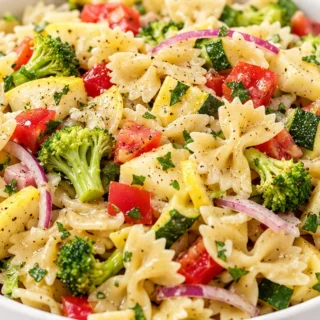 Summer Veggie Pasta Salad