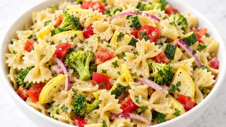 Summer Veggie Pasta Salad
