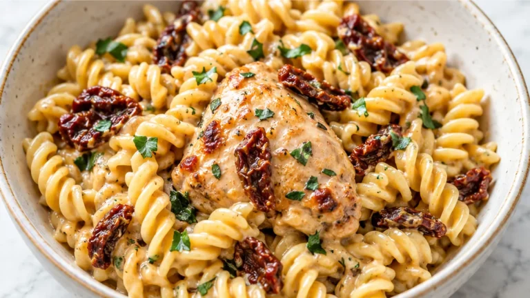Creamy Sun-Dried Tomato Chicken Pasta
