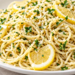 Zesty Lemon Parsley Pasta: Quick & Flavorful!